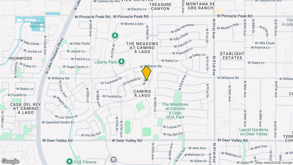 22477 N 95th Dr Mapa y Detalles de la Ubicación