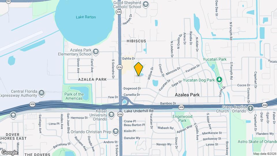 126 Dahlia Village Cir Map and Location Details