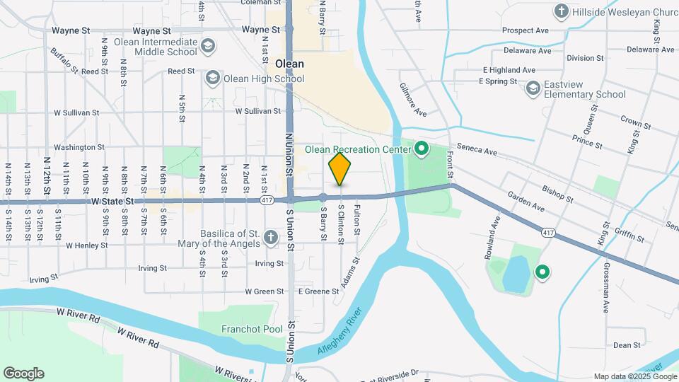 119 N Clinton St Map and Location Details