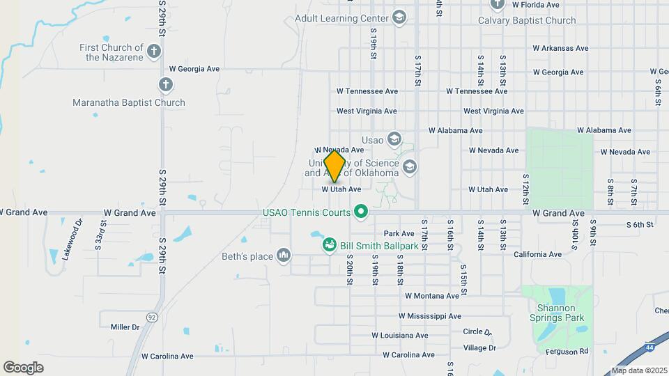 2014 W Utah Ave Map and Location Details