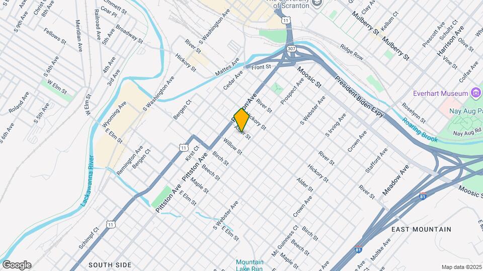 536-536 Alder St Mapa y Detalles de la Ubicación