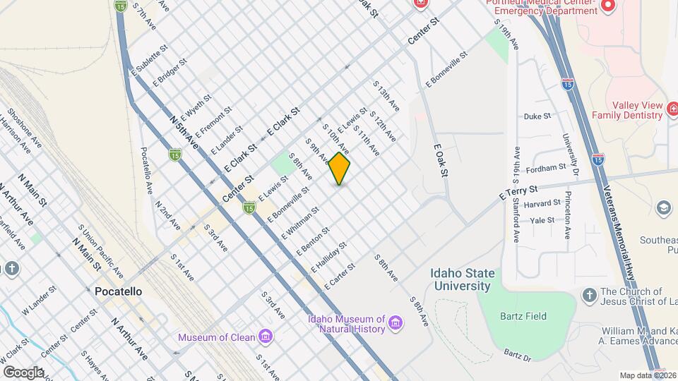 923 E Whitman St, Unit 923 Mapa y Detalles de la Ubicación