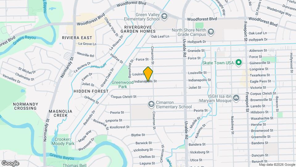 13218 Indianapolis St Map and Location Details