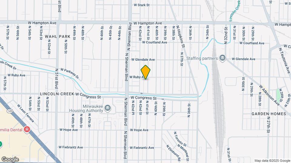4461 N 41st St Map and Location Details