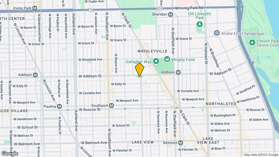 3550 N Racine Ave Map and Location Details