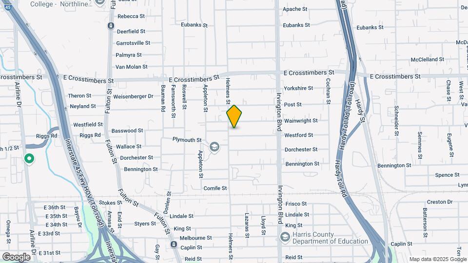 607 Westford St Map and Location Details