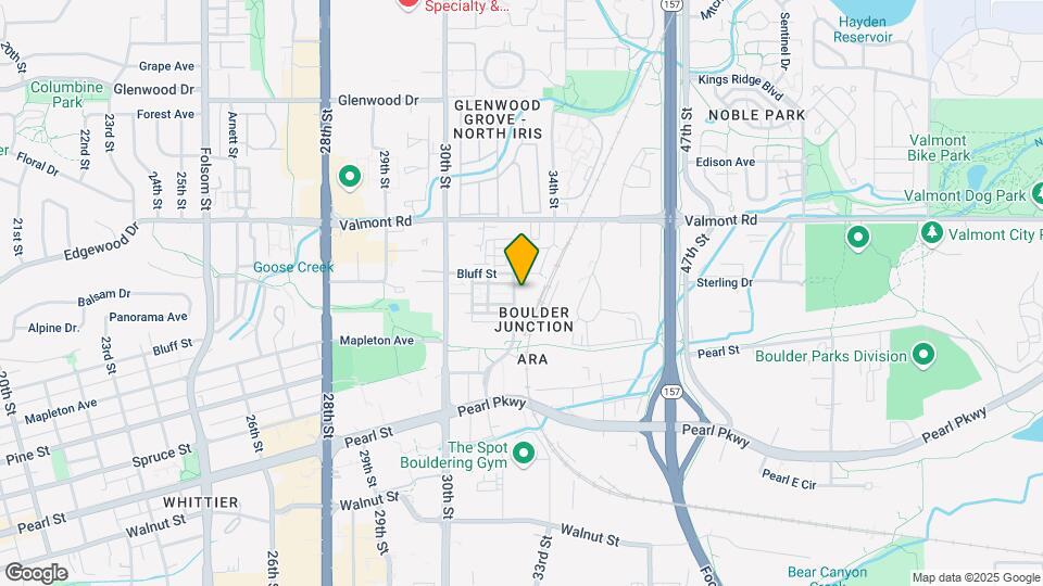 Boulder Commons Living Map and Location Details
