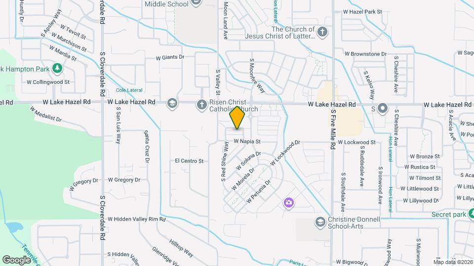 11277 W Portola St Map and Location Details