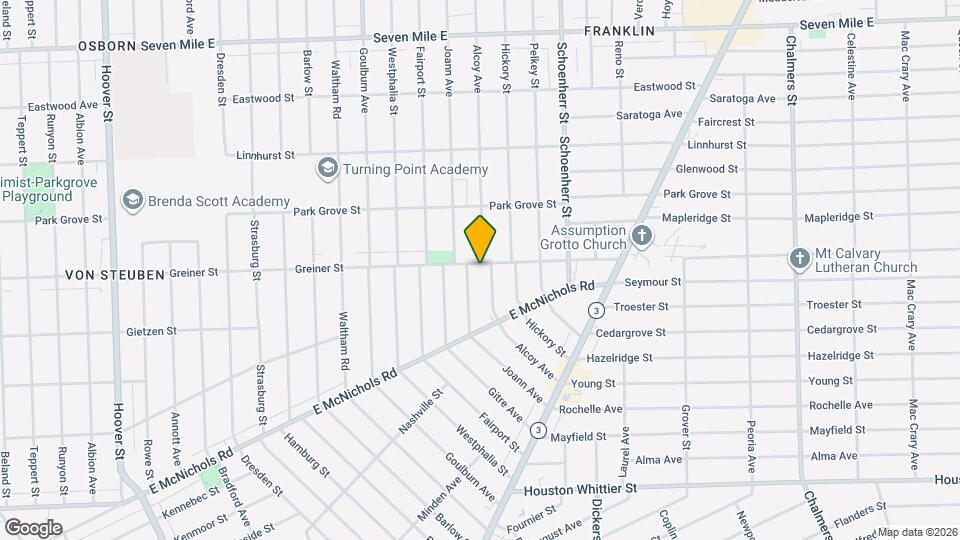 13224 Greiner St Map and Location Details
