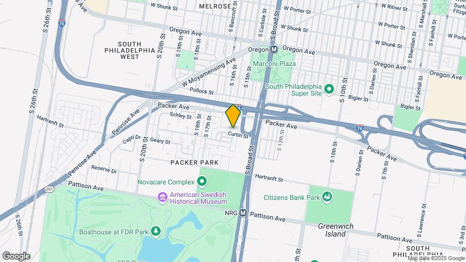 1517 Curtin St Map and Location Details