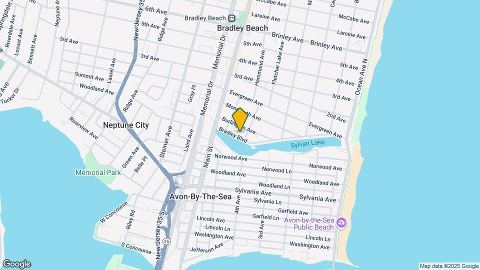 504 Bradley Blvd Map and Location Details