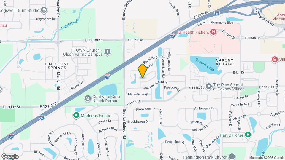 12632 Endurance Dr Mapa y Detalles de la Ubicación