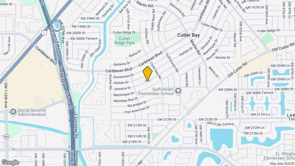 9920 Jamaica Dr Map and Location Details