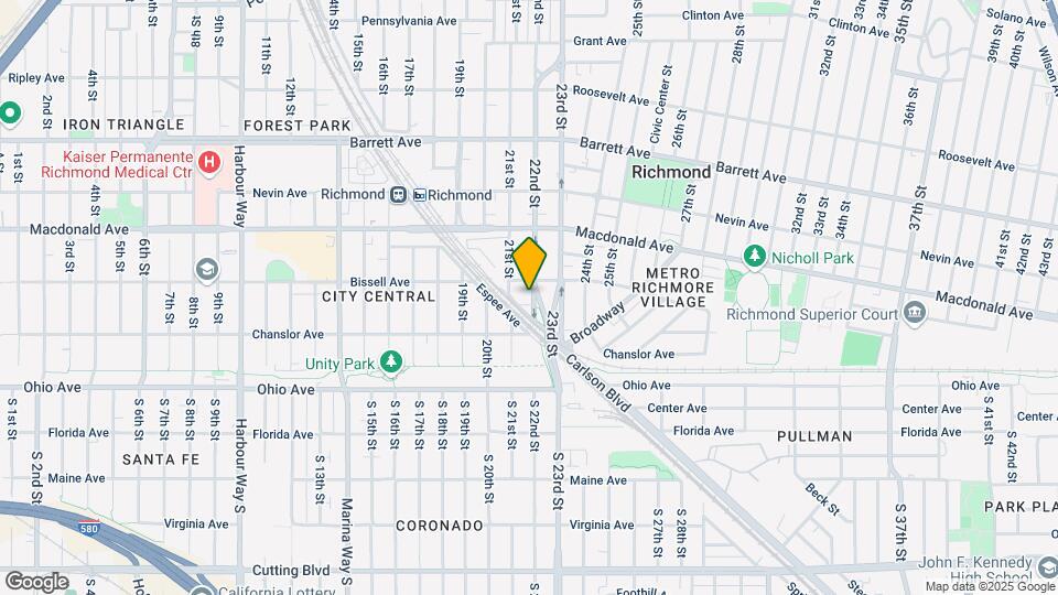 171 22nd St Mapa y Detalles de la Ubicación