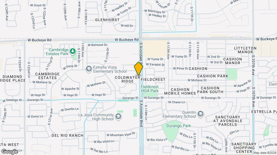 1517 S 115th Dr Map and Location Details