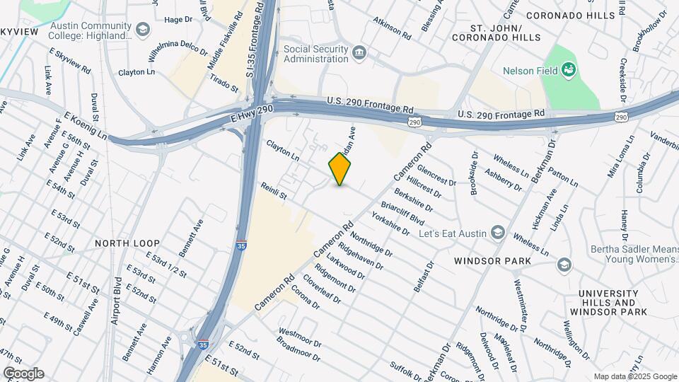 Clayton Lane Apartments Mapa y Detalles de la Ubicación