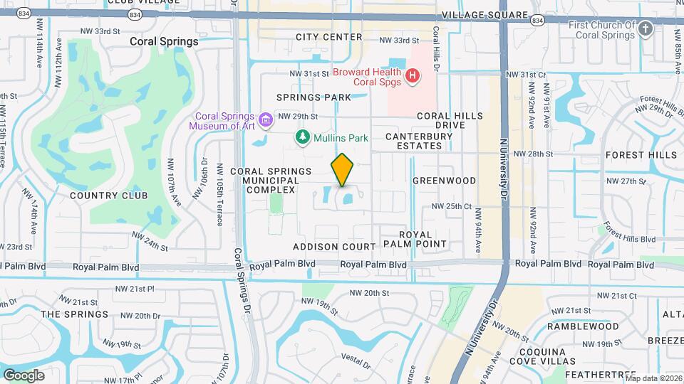 2665 NW 99th Ave Map and Location Details