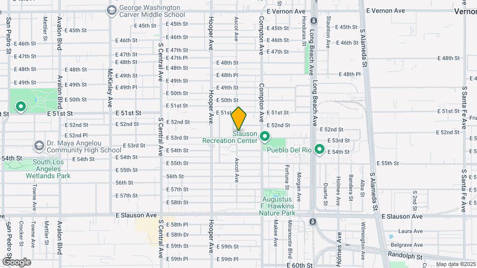 1413 E 53rd St Map and Location Details