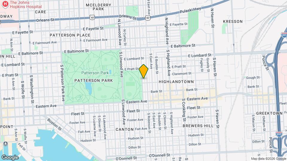 263 S Ellwood Ave Map and Location Details