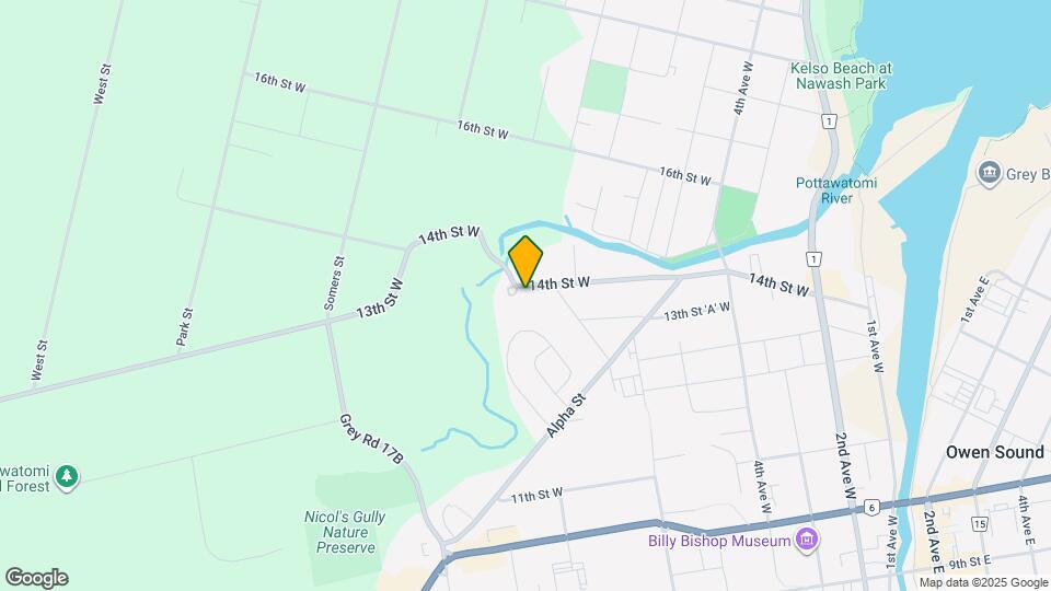 639 14th St W Map and Location Details