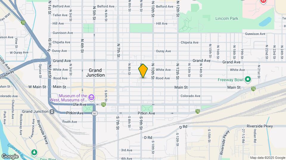 907 Rood Ave, Unit Rood Ave Upstairs Map and Location Details