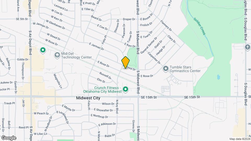 509 E Rose Dr Map and Location Details