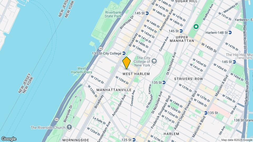 514 W 135th St Map and Location Details