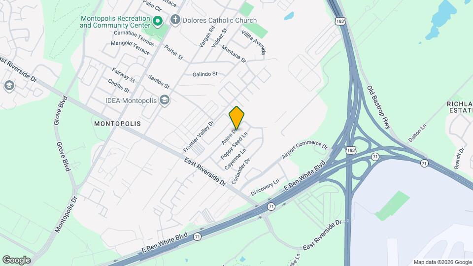 1501 Anise Dr Map and Location Details