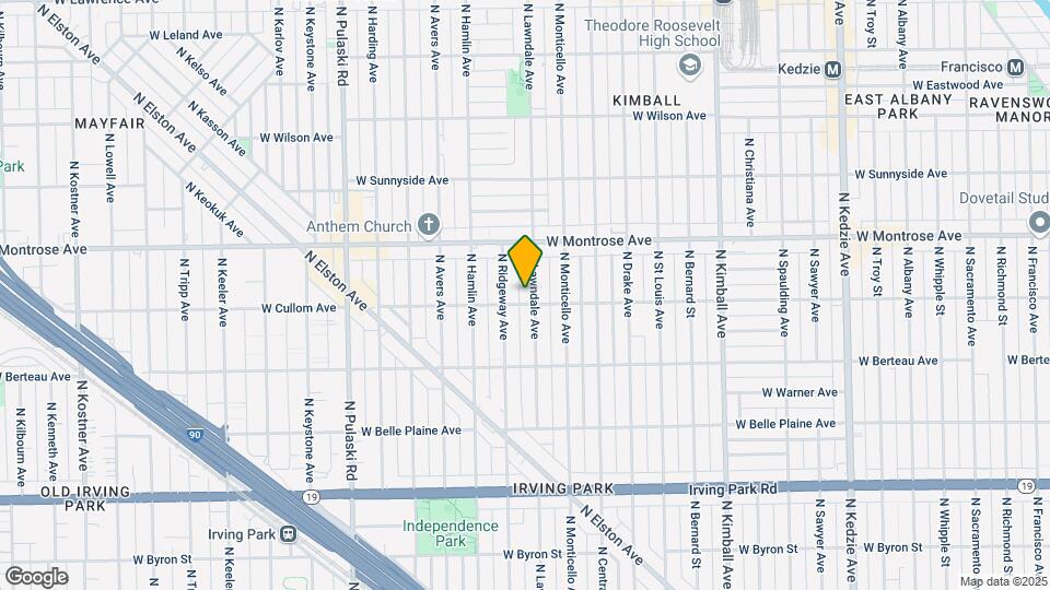 4304 Lawndale Ave, Unit 1 Map and Location Details