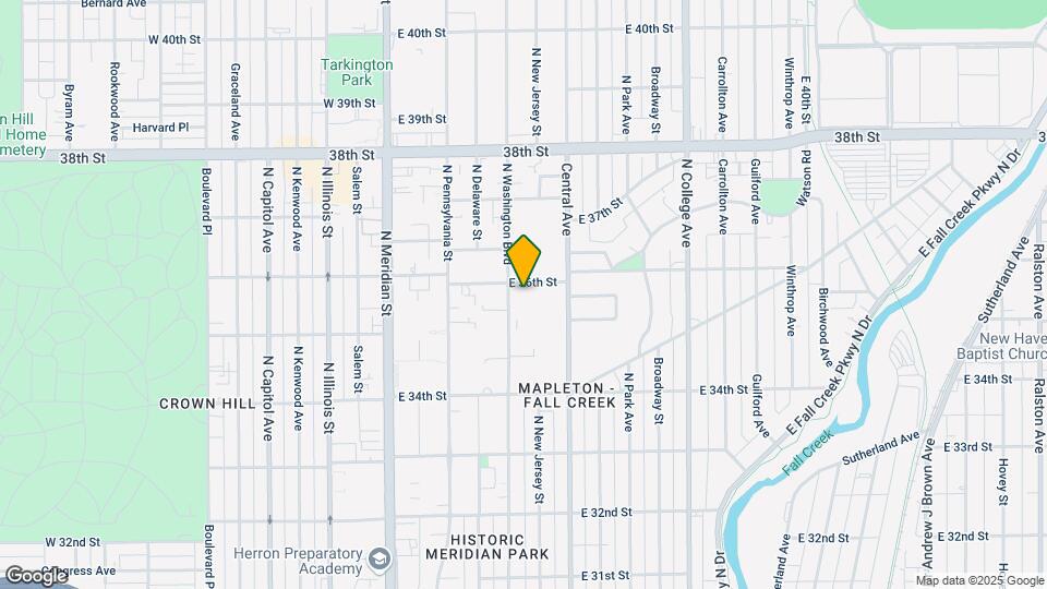 3551 N Washington Blvd Map and Location Details