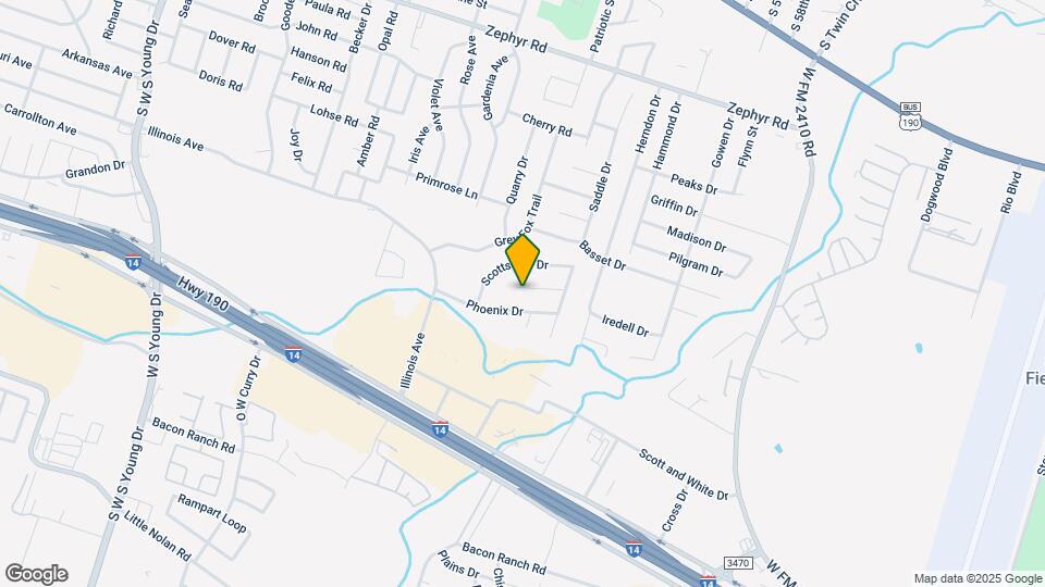 2908 Tucson Dr Map and Location Details