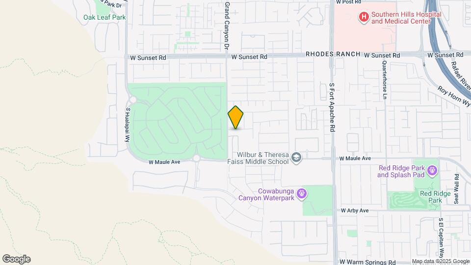 9775 Bonanza Creek Ave Map and Location Details