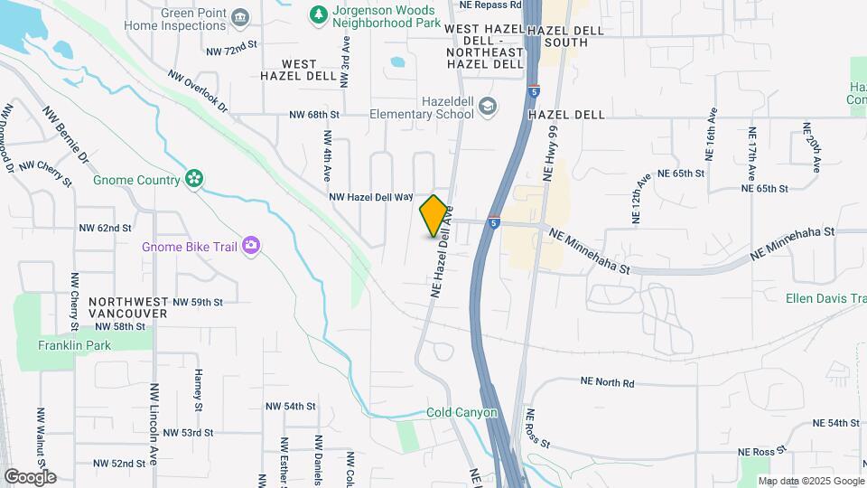 6108 NE Hazel Dell Ave Mapa y Detalles de la Ubicación