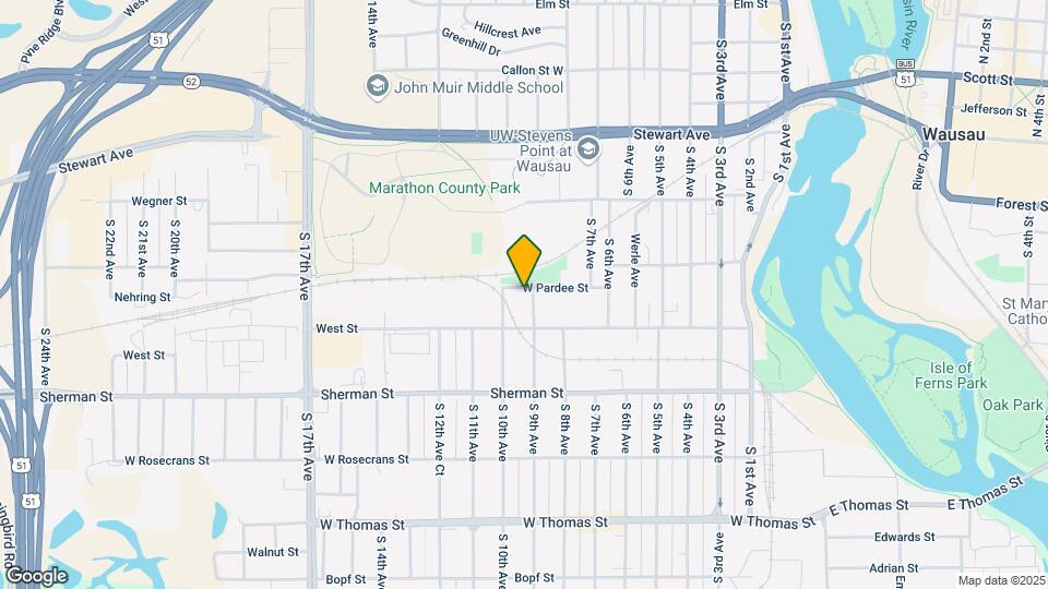 702 S 9th Ave Map and Location Details