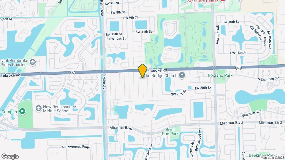 1806 SW 97th Ave Map and Location Details