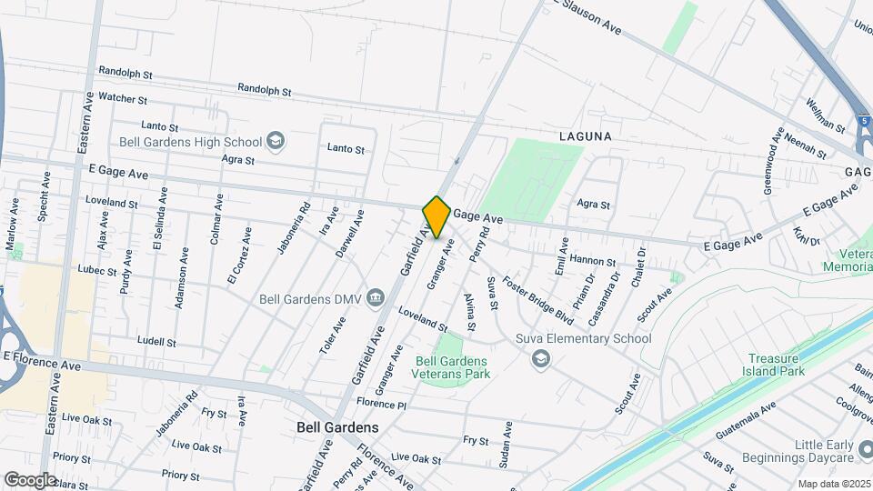 6629 Granger Ave Mapa y Detalles de la Ubicación