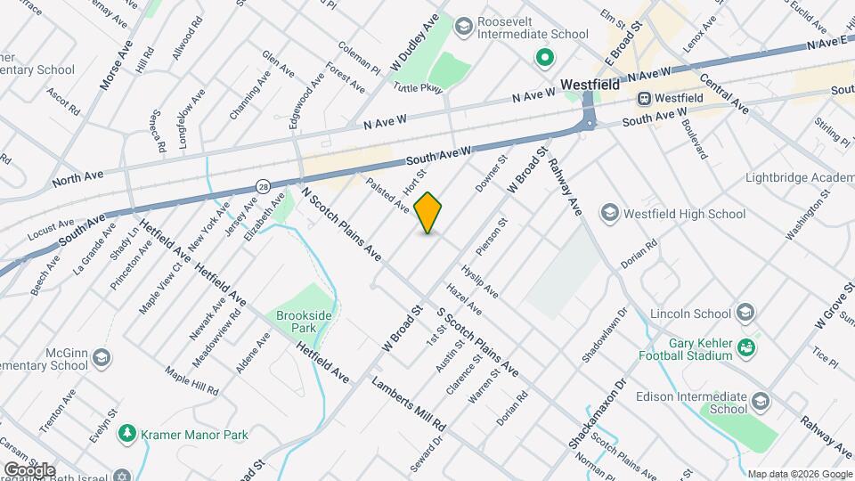 610 Downer St Map and Location Details