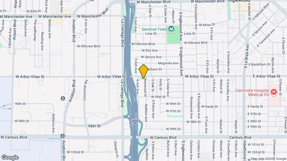 915 S Kenwood Ave Mapa y Detalles de la Ubicación