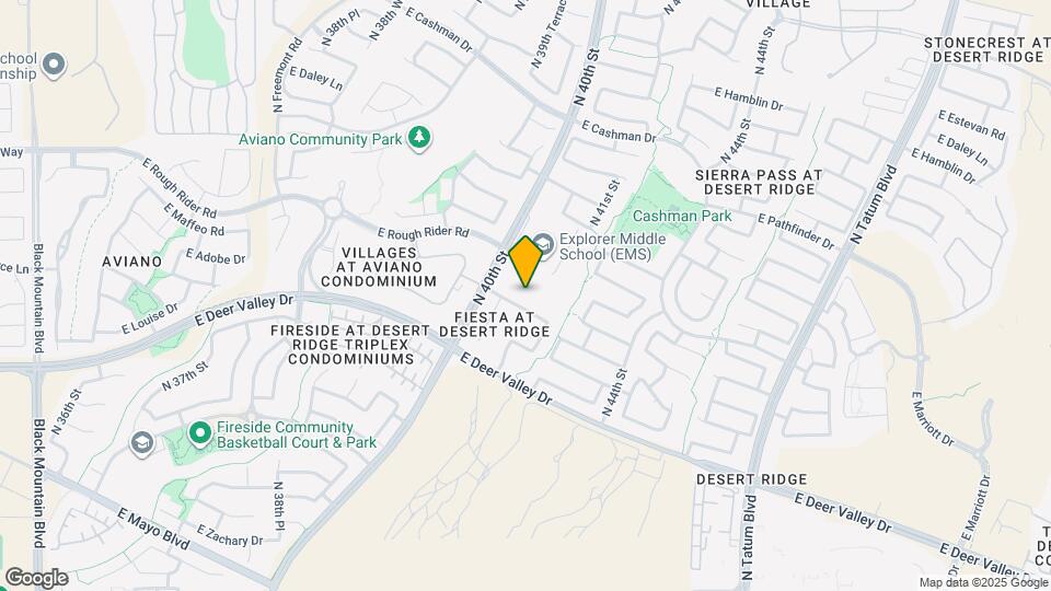 4036 E Melinda Ln Map and Location Details