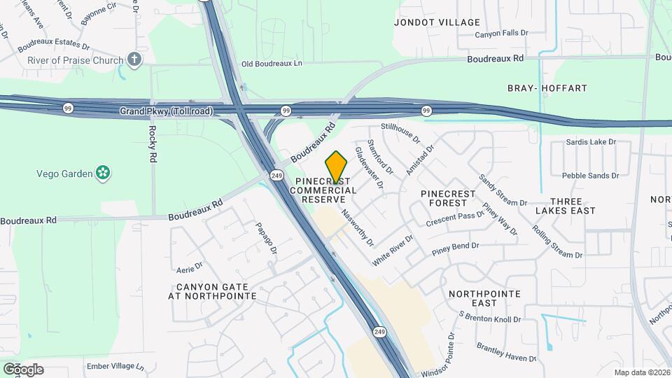 19451 Nasworthy Dr Map and Location Details