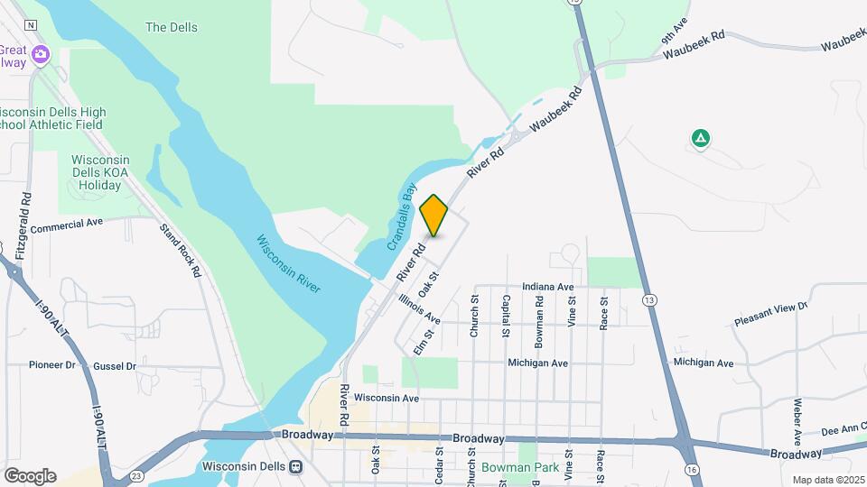 1222 River Rd Map and Location Details