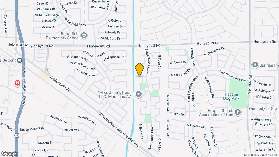 43009 W Kristal Ln Map and Location Details