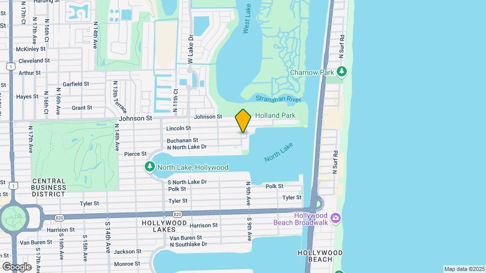 911 N North Lake Dr Map and Location Details
