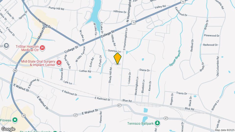 102 Warren Pl Map and Location Details