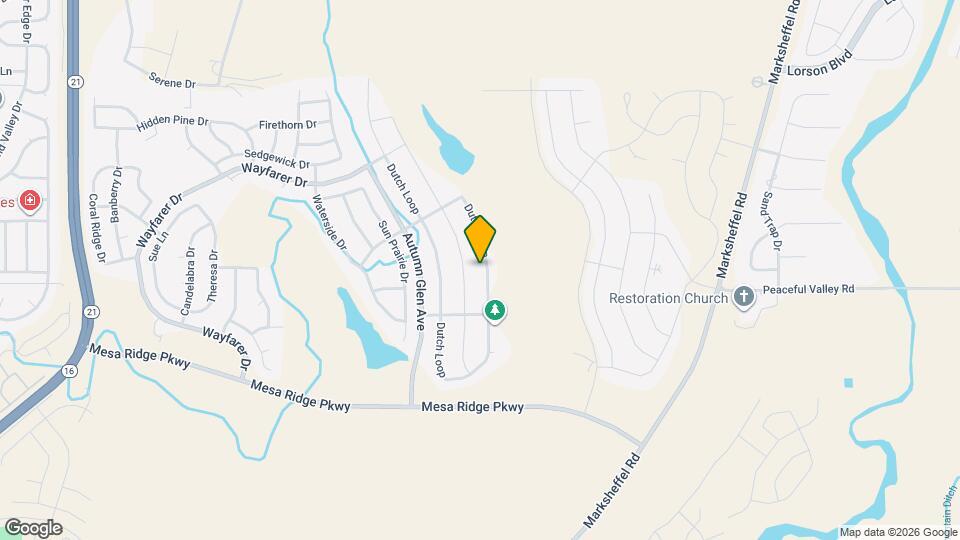 7935 Dutch Loop Mapa y Detalles de la Ubicación