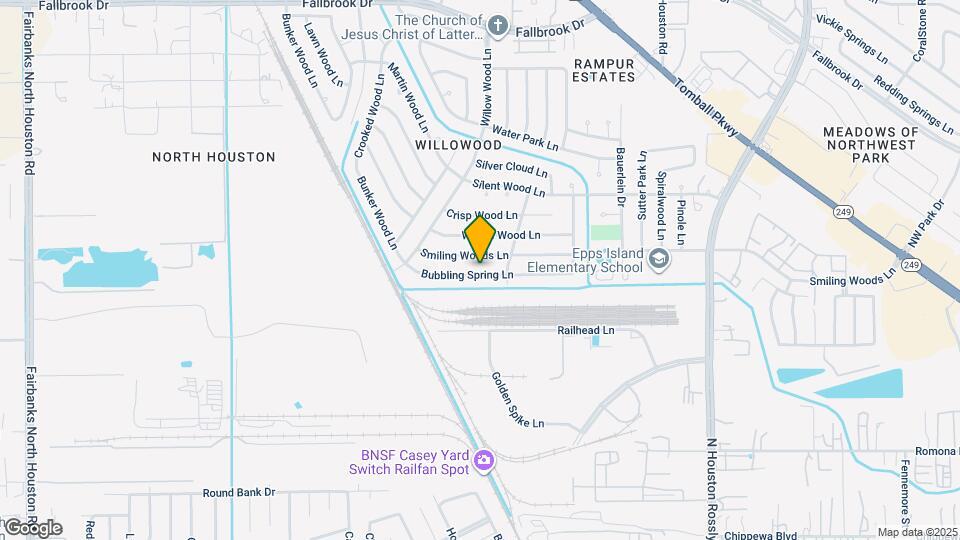 7622 Bubbling Spring Ln Map and Location Details