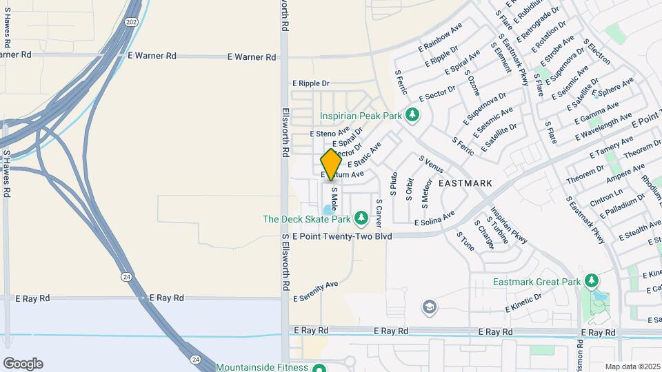 9319 E Strobe Ave Map and Location Details