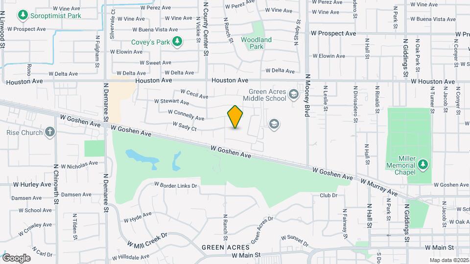 2535 W Sady Ct Map and Location Details