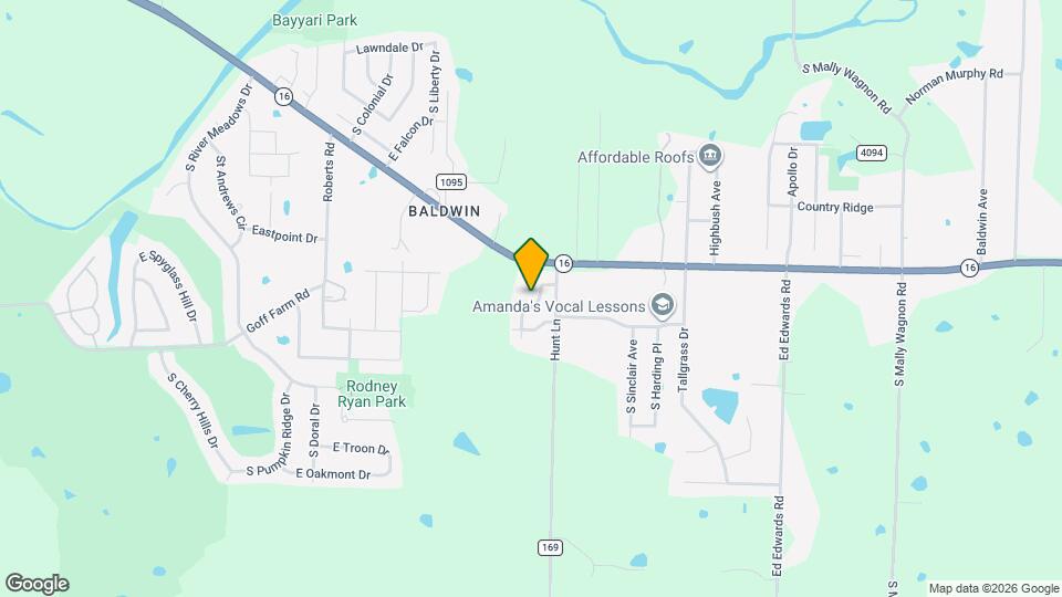 1633 S Tally Ho Dr Map and Location Details