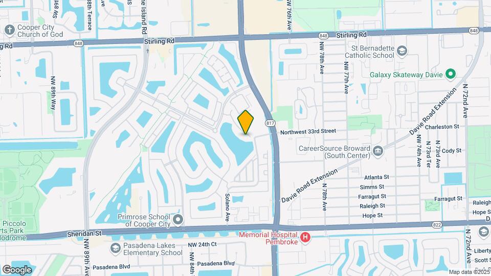 3492 NW 82nd Dr Map and Location Details